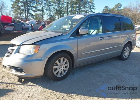 2013 Chrysler Town & Country Touring из США, поврежденный, VIN 2C4RC1BG0DR621524